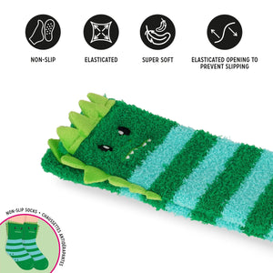 Legami - Rutschfeste Dino Socken für Erwachsene - Perfekte Passform!