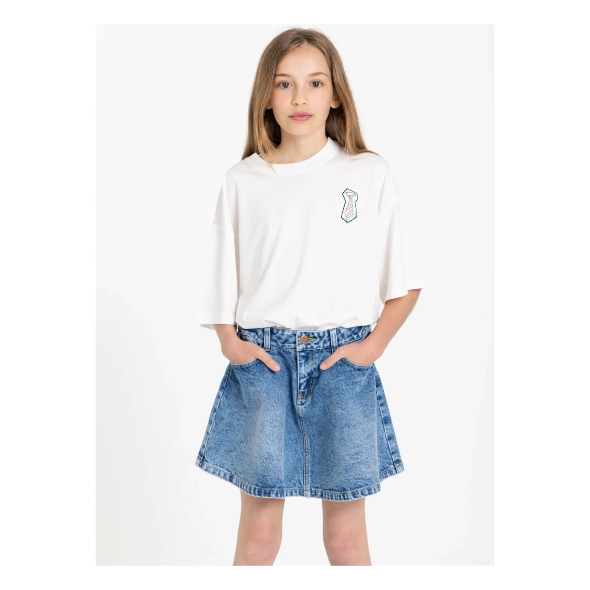 Finger in the nose - Oversize Filo organik pamuklu T-shirt | Beyaz