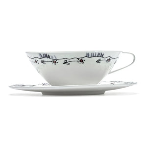 Serax – Anemone Tasse und Untertasse, Serax für Marni – 2er-Set | Milch