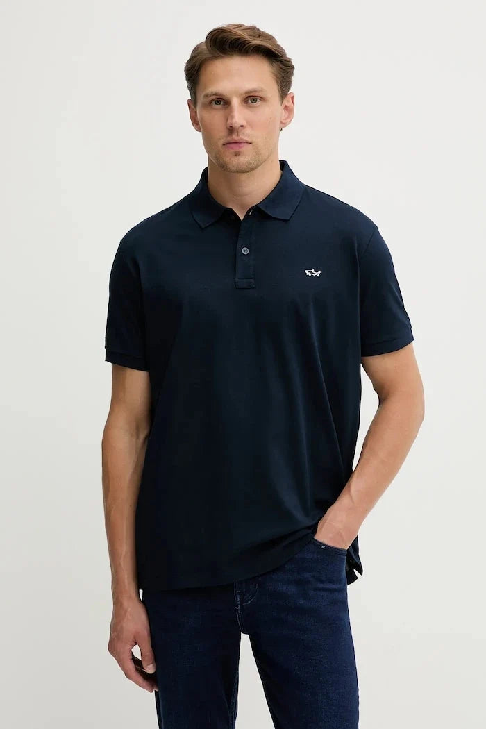 Paul&Shark Erkek Pamuklu Yakalı Tişört Knitwear