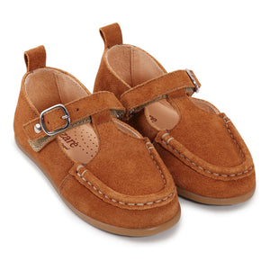 Lazare - Babies Olive Wildleder | Camel