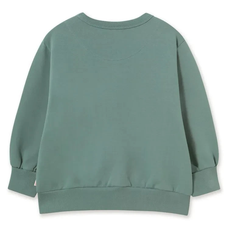 Tinycottons - Organic Cotton Dog Sweatshirt | Green Water