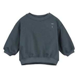 Gray Label – Mini Bio-Baumwoll-Sweatshirt | Grau-Blau