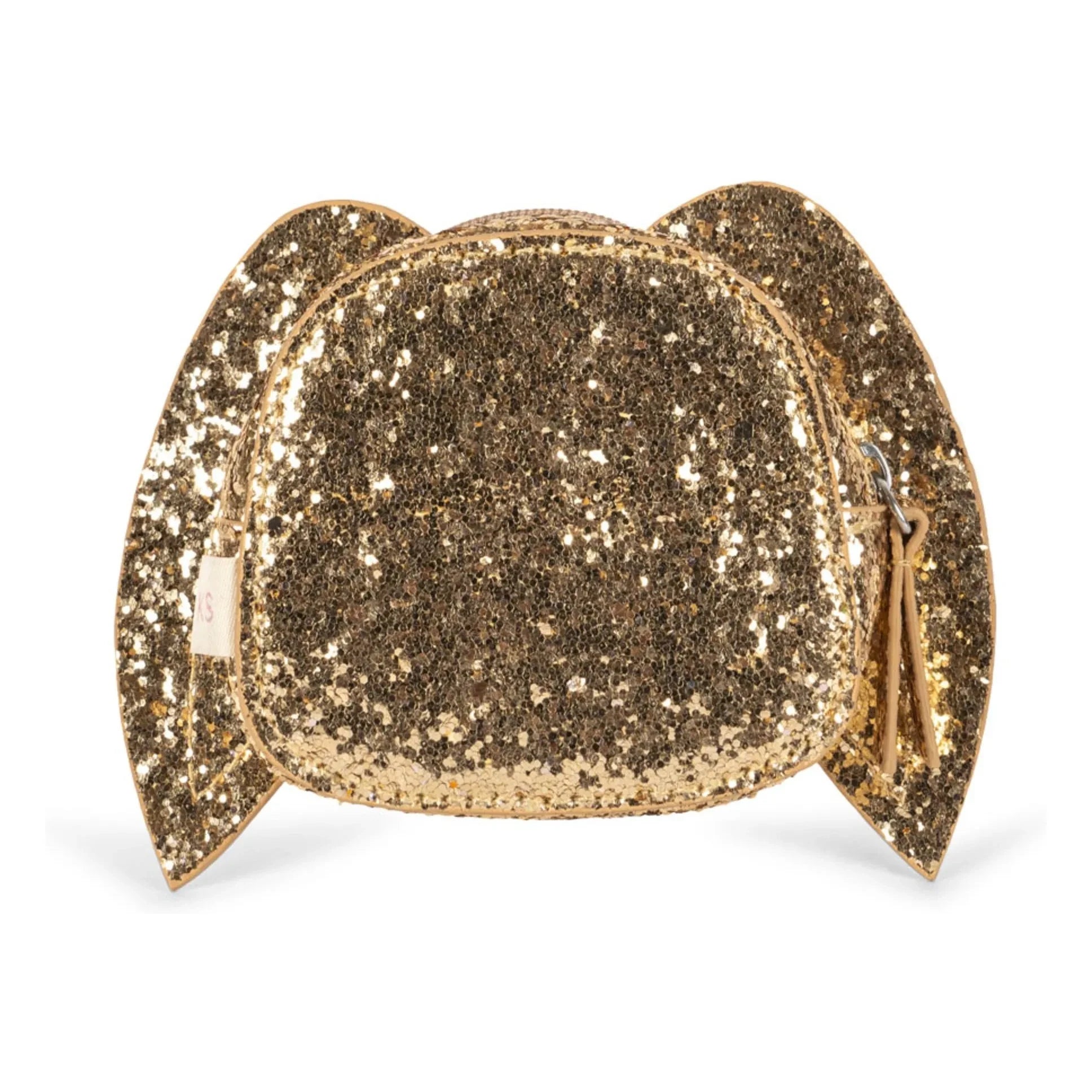 Konges Sløjd - Glitzer-Kaninchentasche | Gold