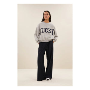 By Bar - Bibi Patchwork Sweat | Gri Melanj