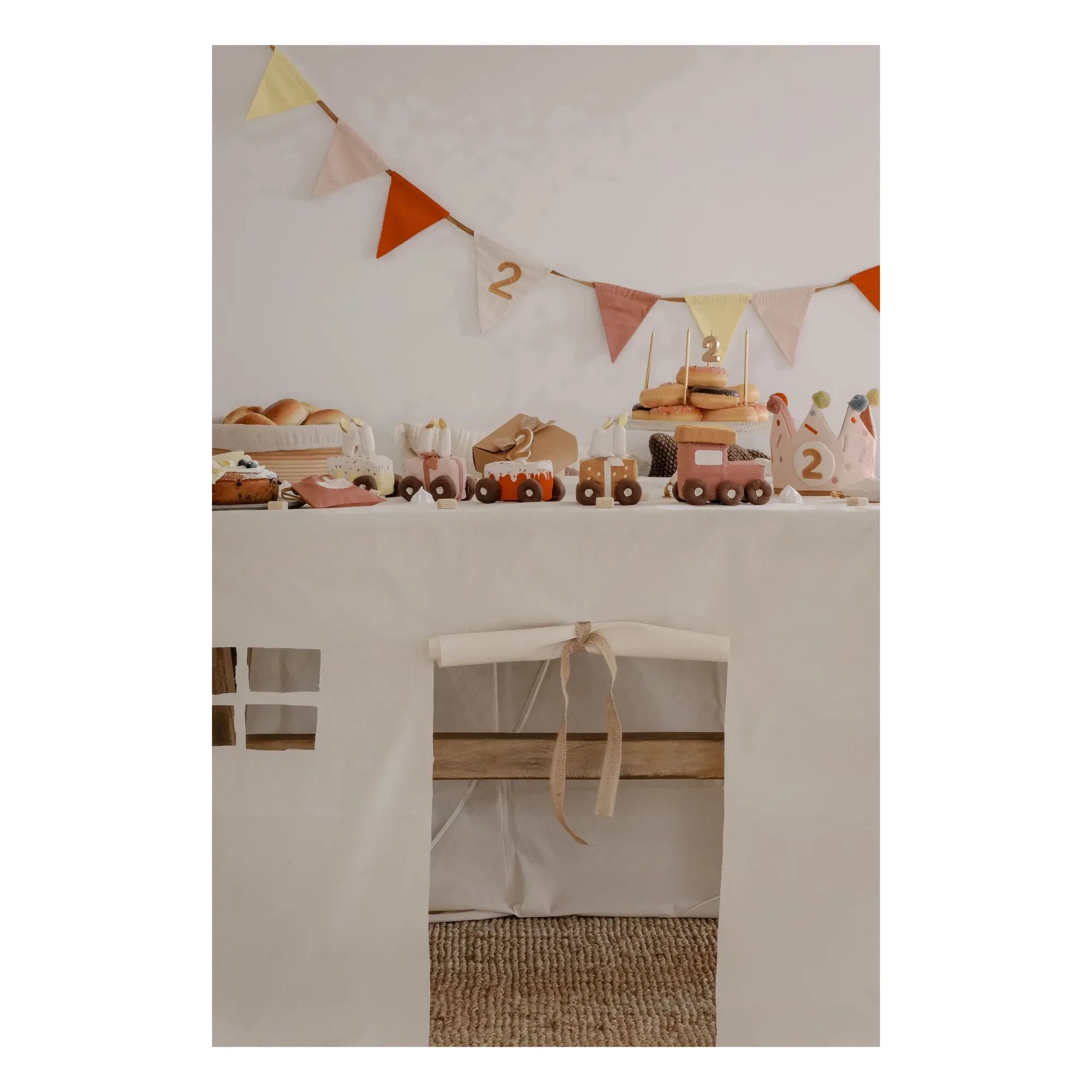 Fabelab - Doğum günü çelengi | Pembe