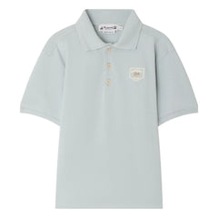 Bonpoint - Lorris organic cotton polo shirt | Light Blue
