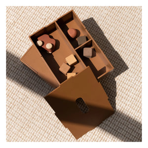 Nofred - Aufbewahrungsbox mit Holzdeckel | Braun