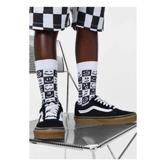 Molo – 2er-Set Norman Damier Socken | Blau