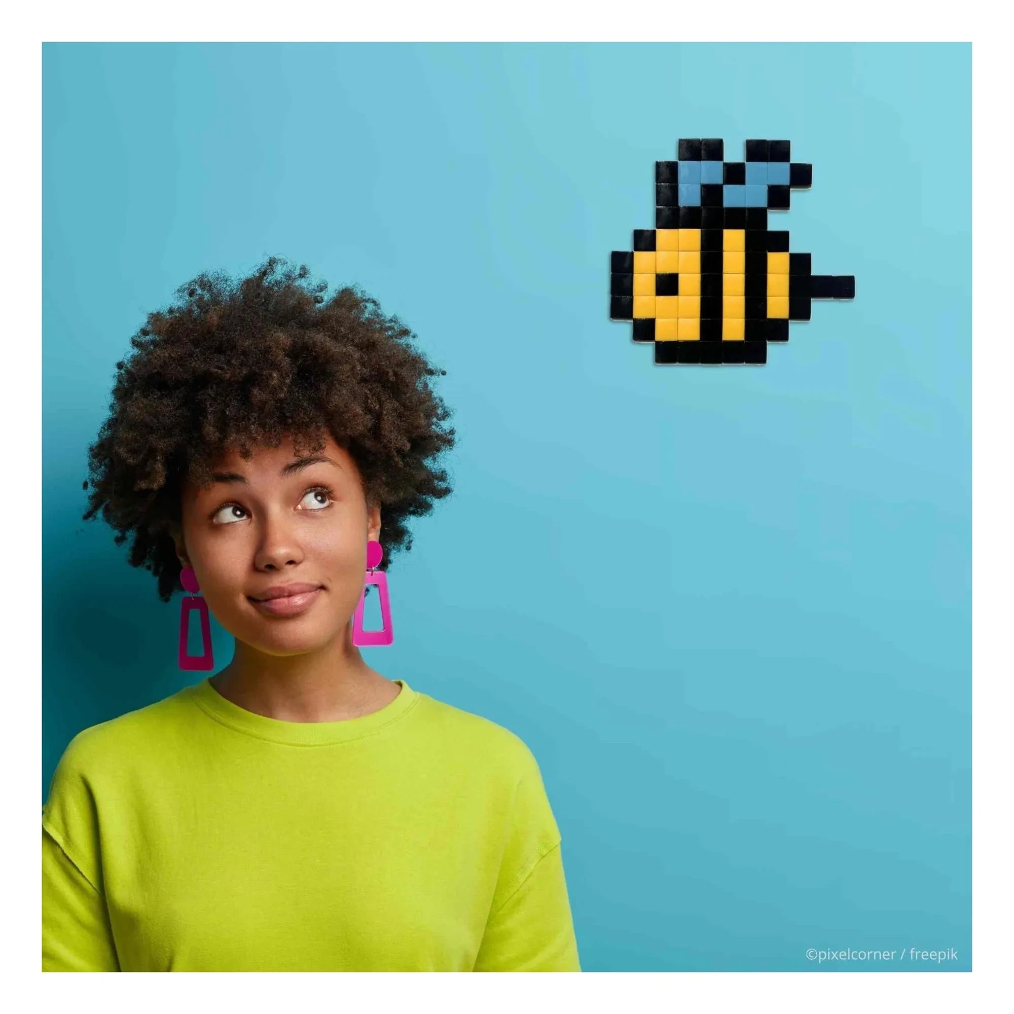 Pixel Corner - Pixel Art Kiti - Bzzz'i Kurtar | Sarı