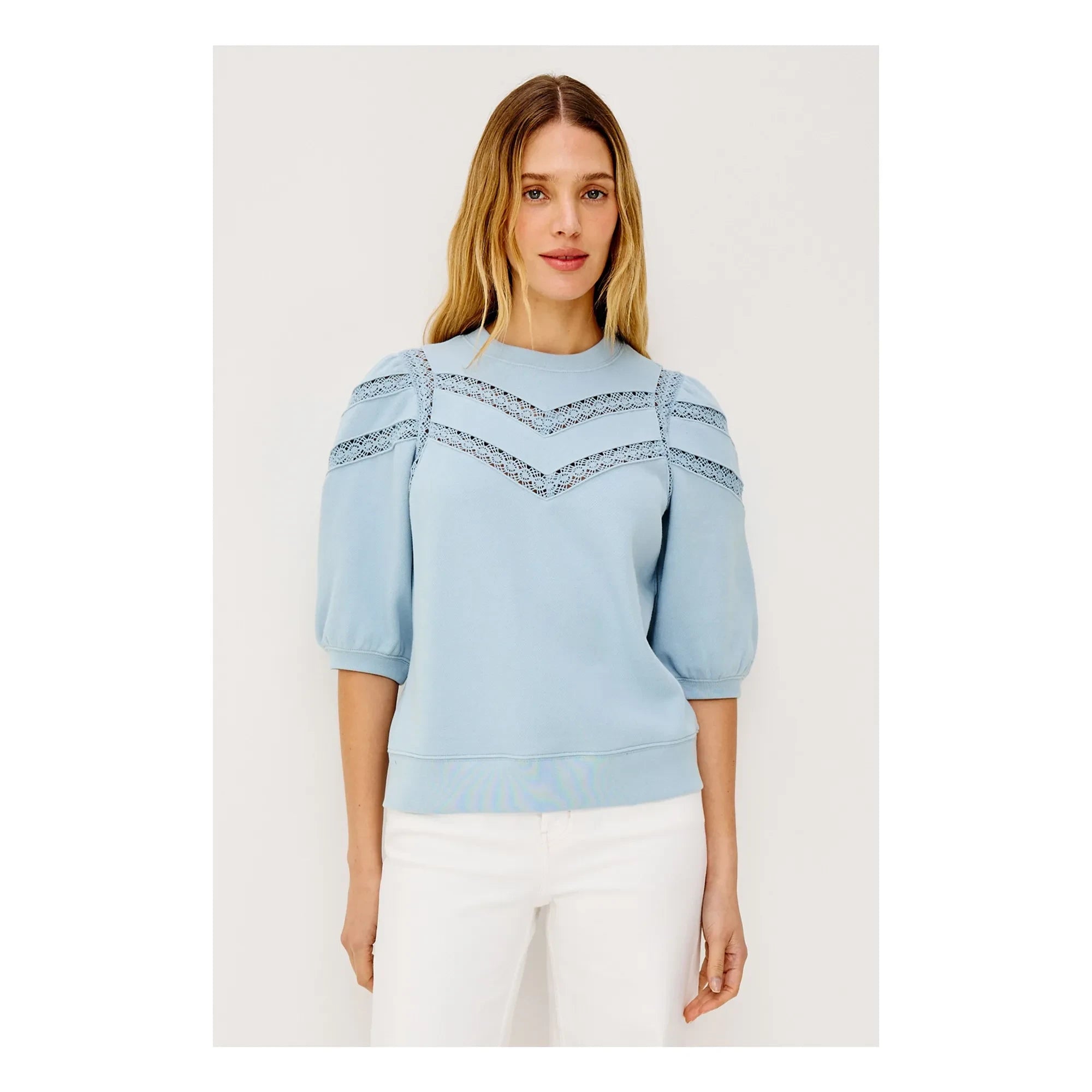 Rails – bestickter Adria-Pullover | Blau