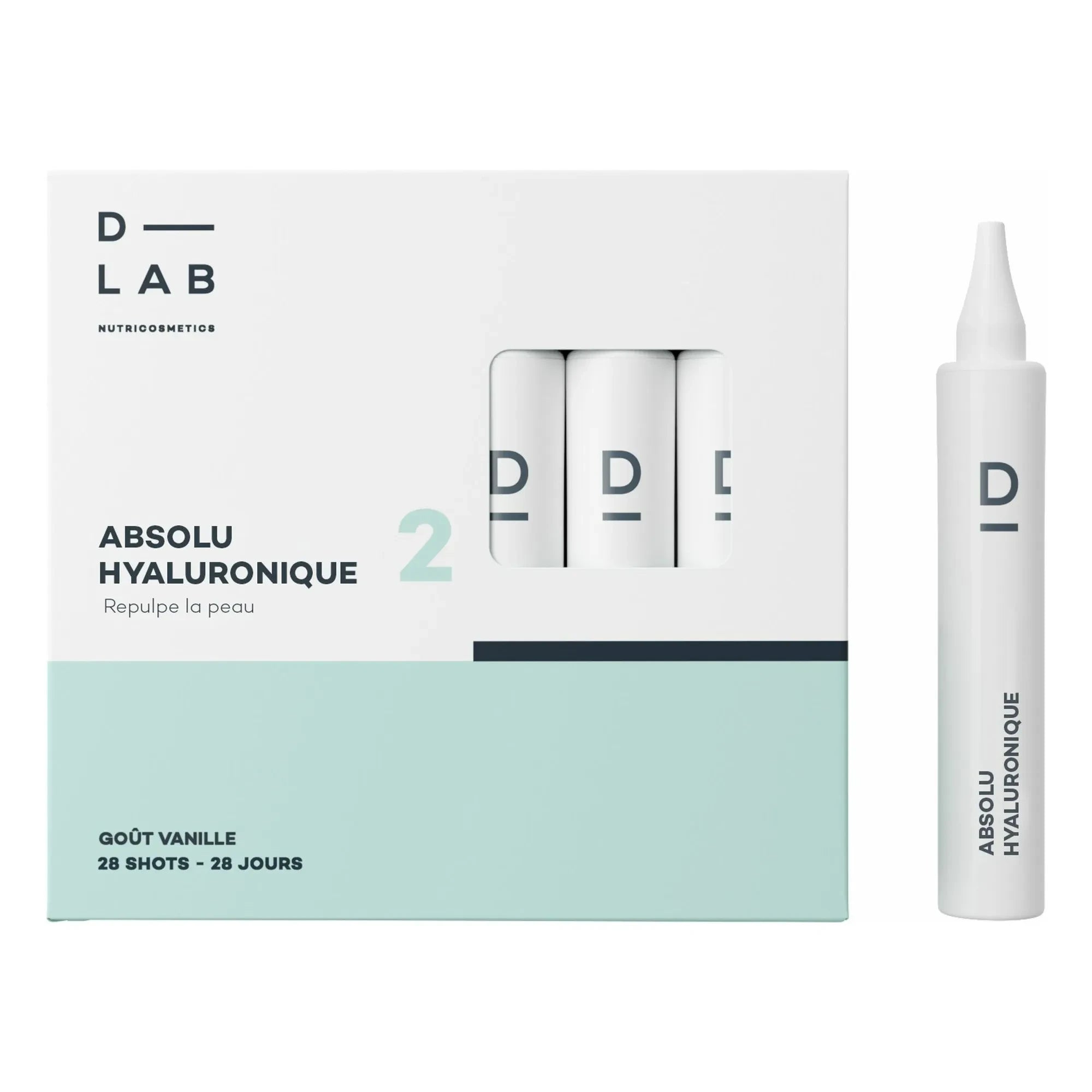 D-LAB NUTRICOSMETICS - Absolu de hyaluronique - 28 shot