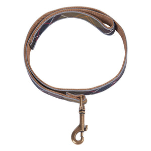 Barbour - Tartan Reflective Dog Collar | Taupe Brown