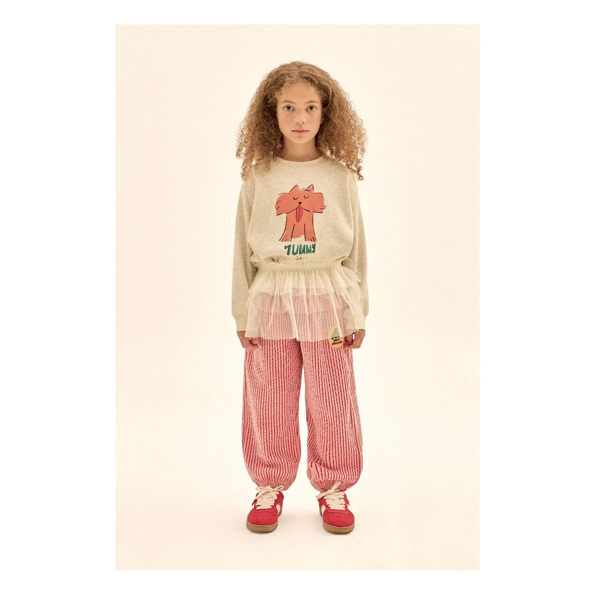 Jelly Mallow - Aladdin Striped Pants | Pink
