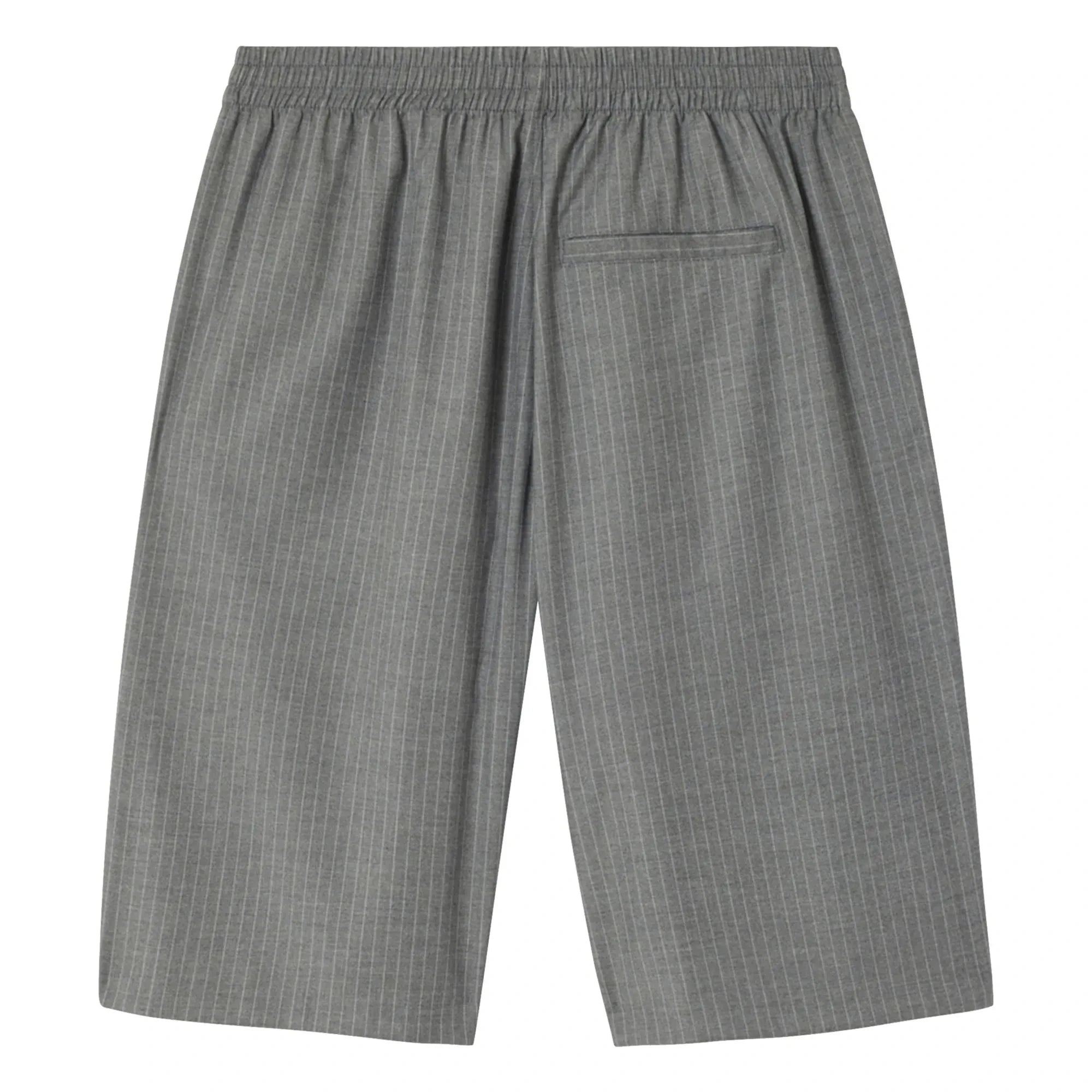 American Vintage - Striped Shorts | Heather Gray