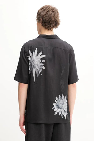 Keten gömlek AllSaints FLORAZE