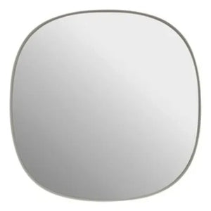 Muuto - Çerçeveli duvar aynası 40x40 cm | Açık gri