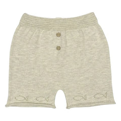 Bayiri - Little Fish organic cotton shorts | Gray