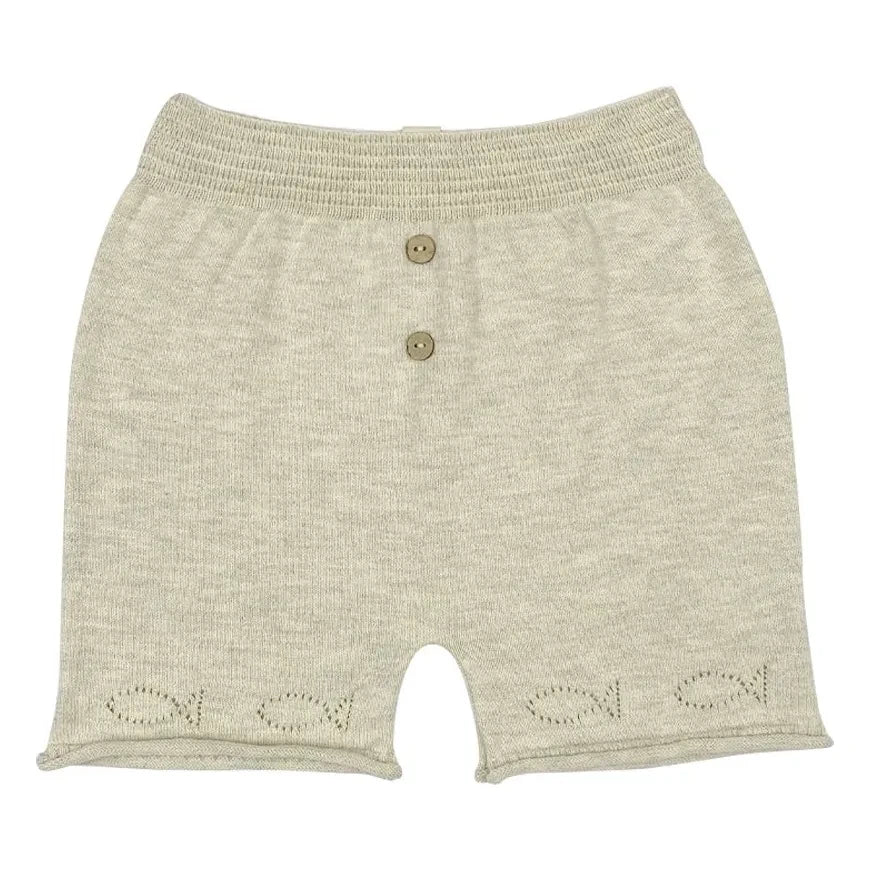 Bayiri - Little Fish organic cotton shorts | Gray