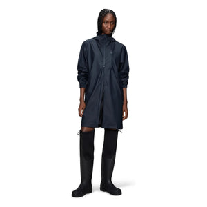 Rains - Storm Breaker W3 Long Coat | Navy Blue