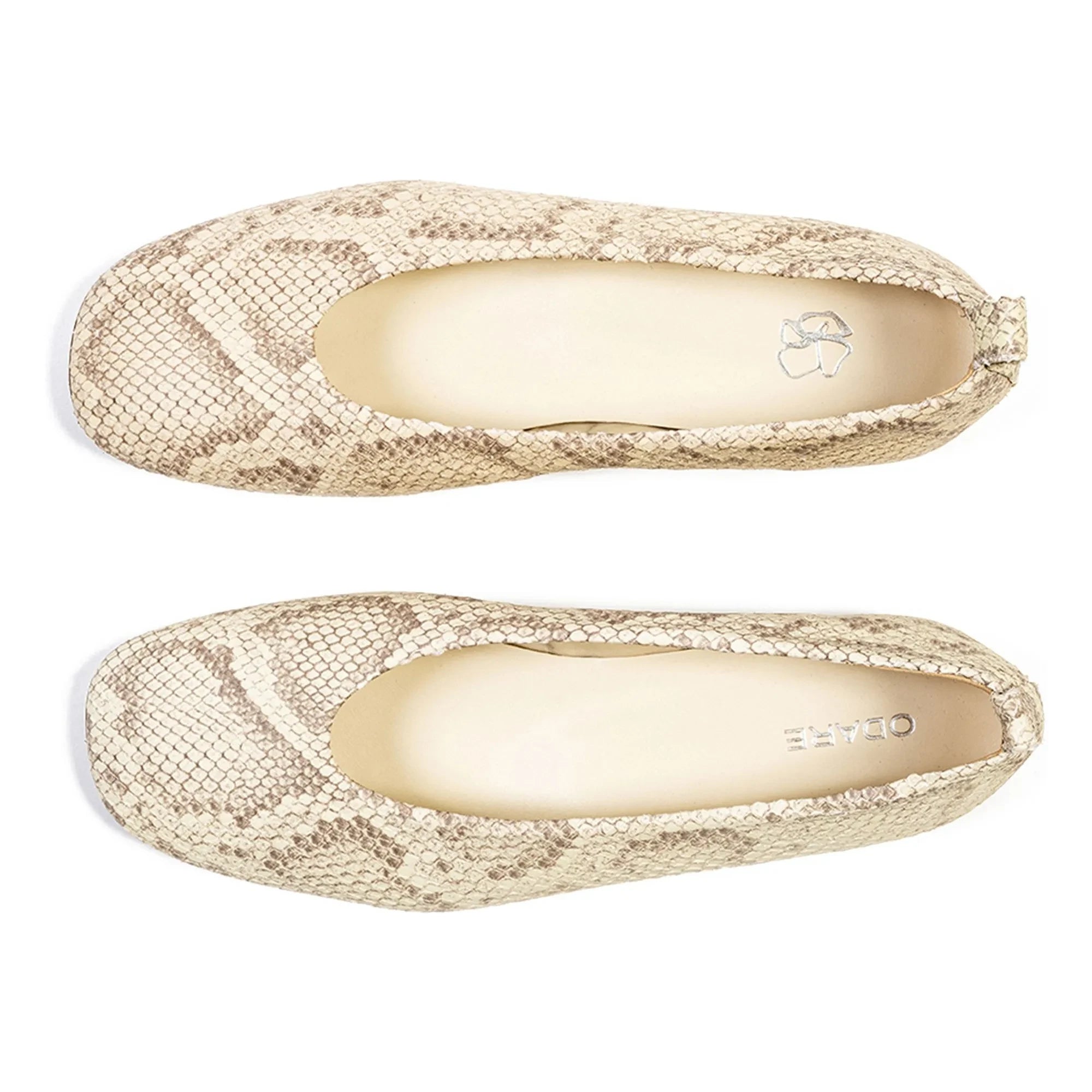 Odare - Bobette Python Ballerinas | Grau