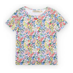 the new society - Verbena Floral Rib T-Shirt | Mavi