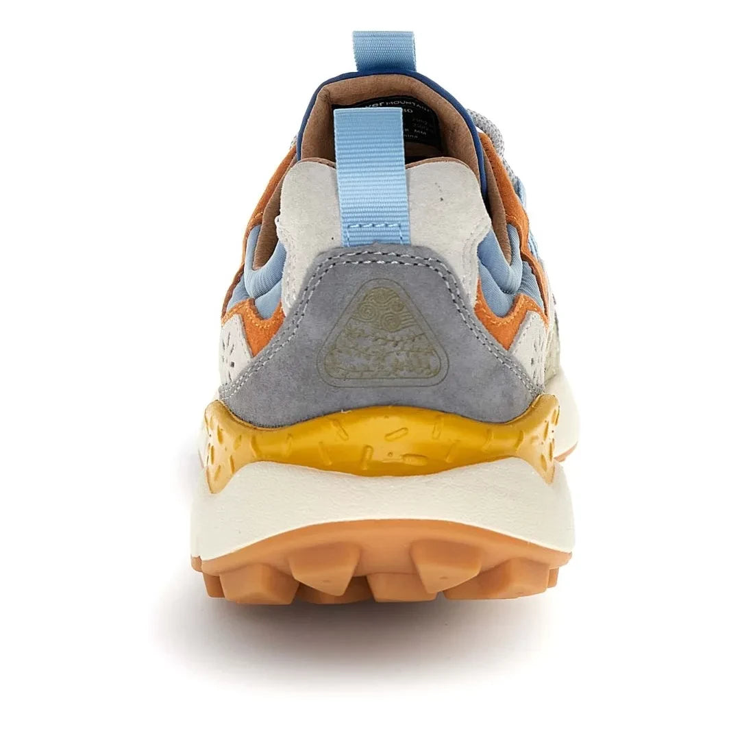 Flower Mountain - Yamano 3 Suede and Nylon Sneakers | Gray Blue