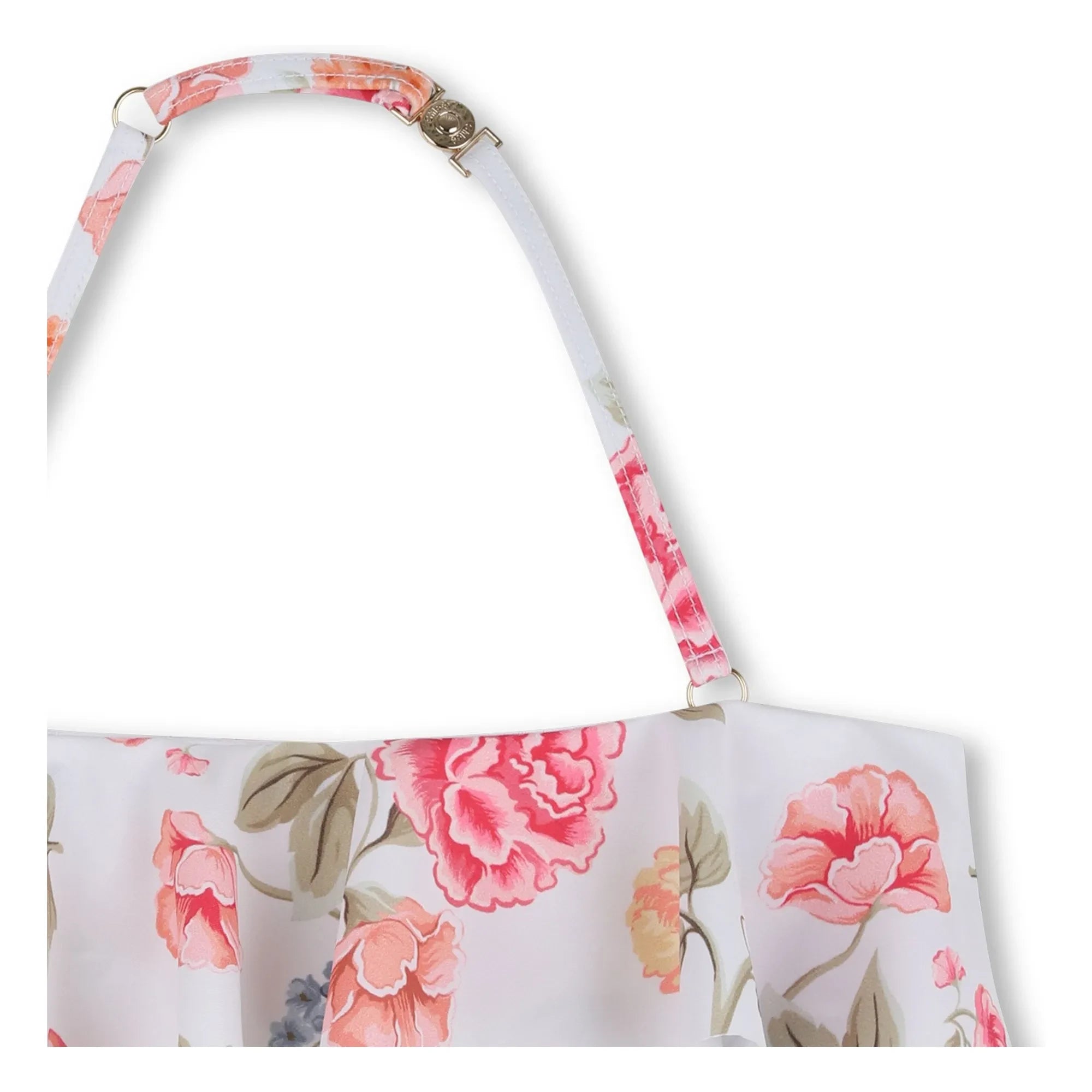 Chloé - Çiçek Desenli Mayo | White