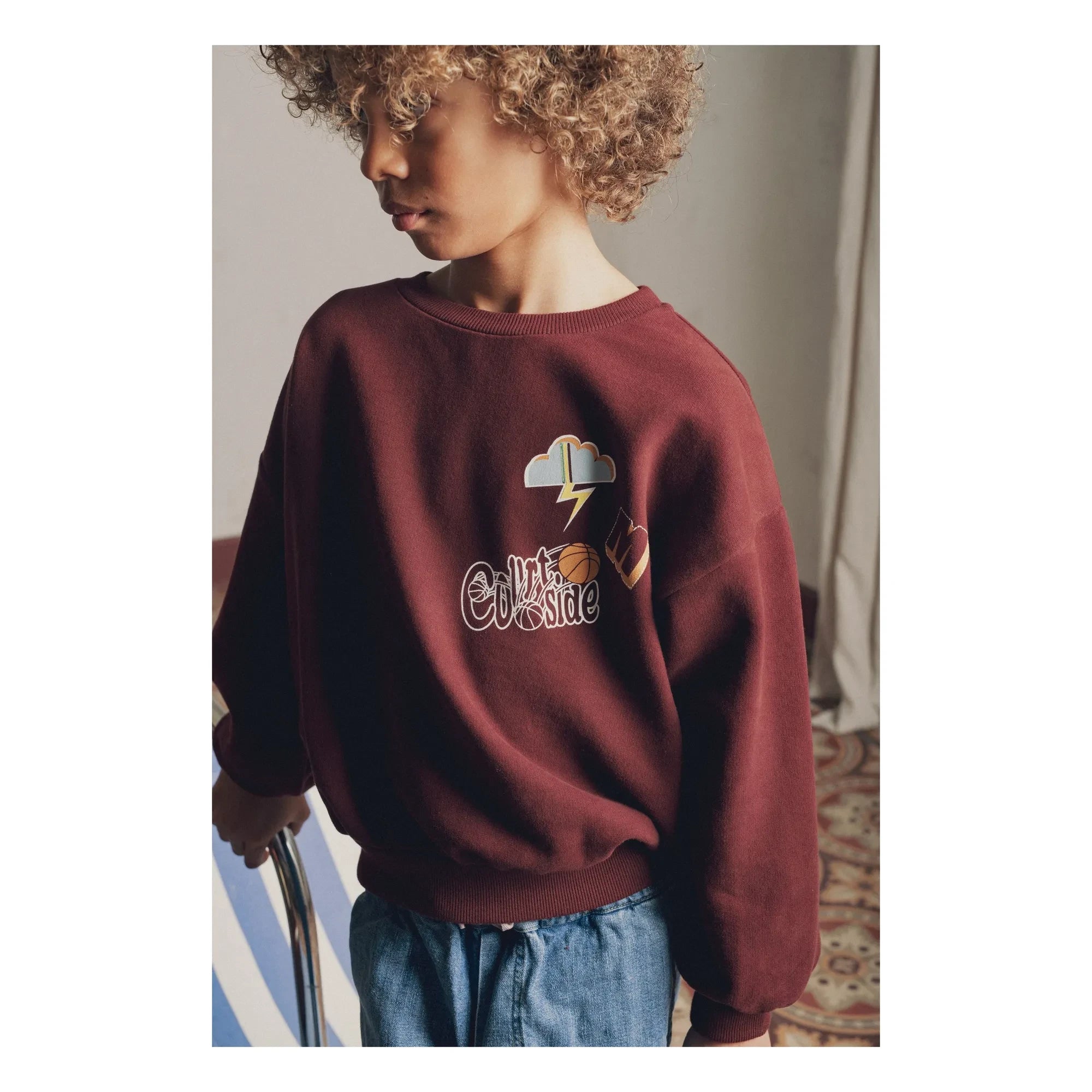 Marlot Paris - Maxime Courtside Sweatshirt | Braun