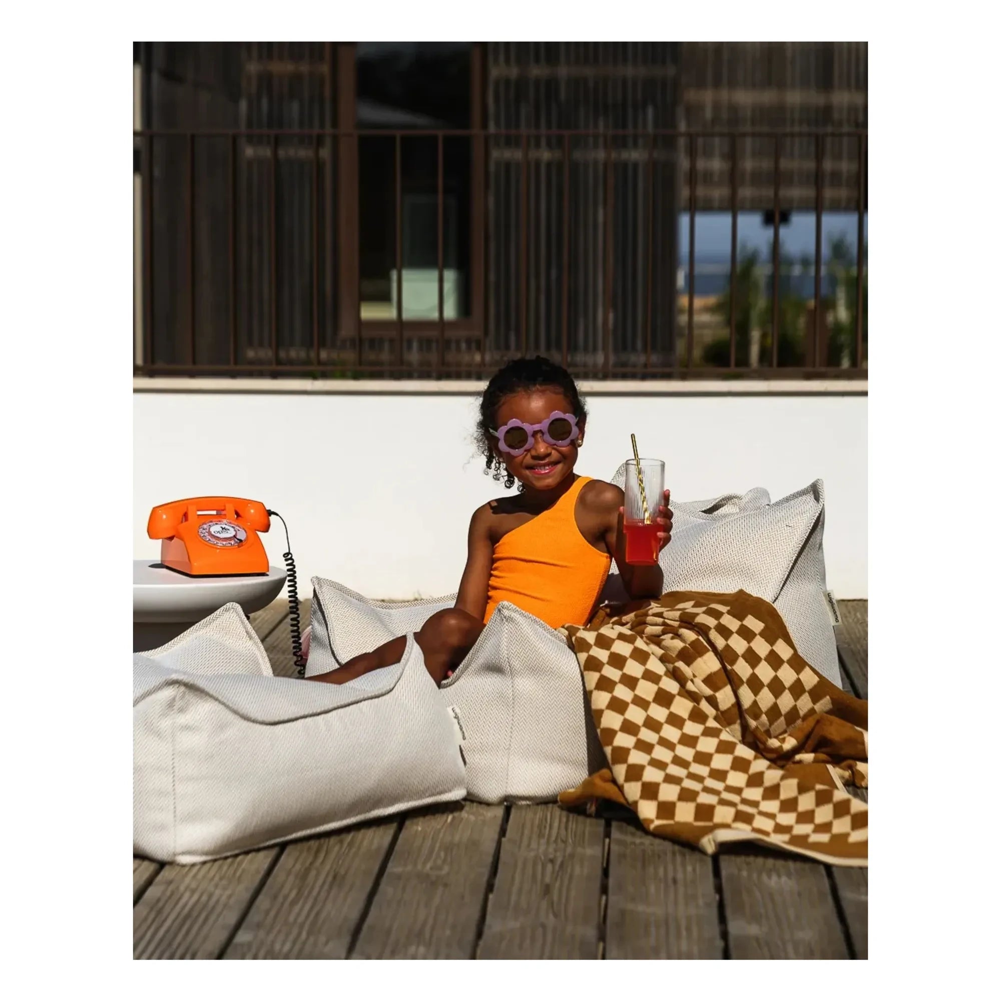 Wigiwama - Outdoor Pouf | Sand