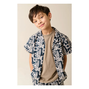 Tumble N'Dry - Solomon Islands Oversize T-shirt Recycled cotton | Sand coffee