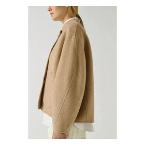Soeur - Windsor Wollmantel | Heather beige