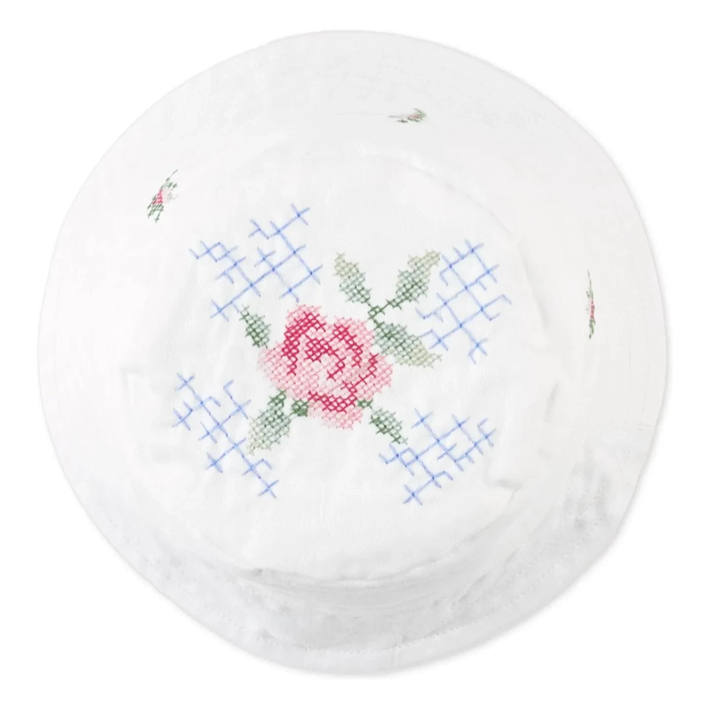 Gingersnaps - Aria Embroidered Hat | White