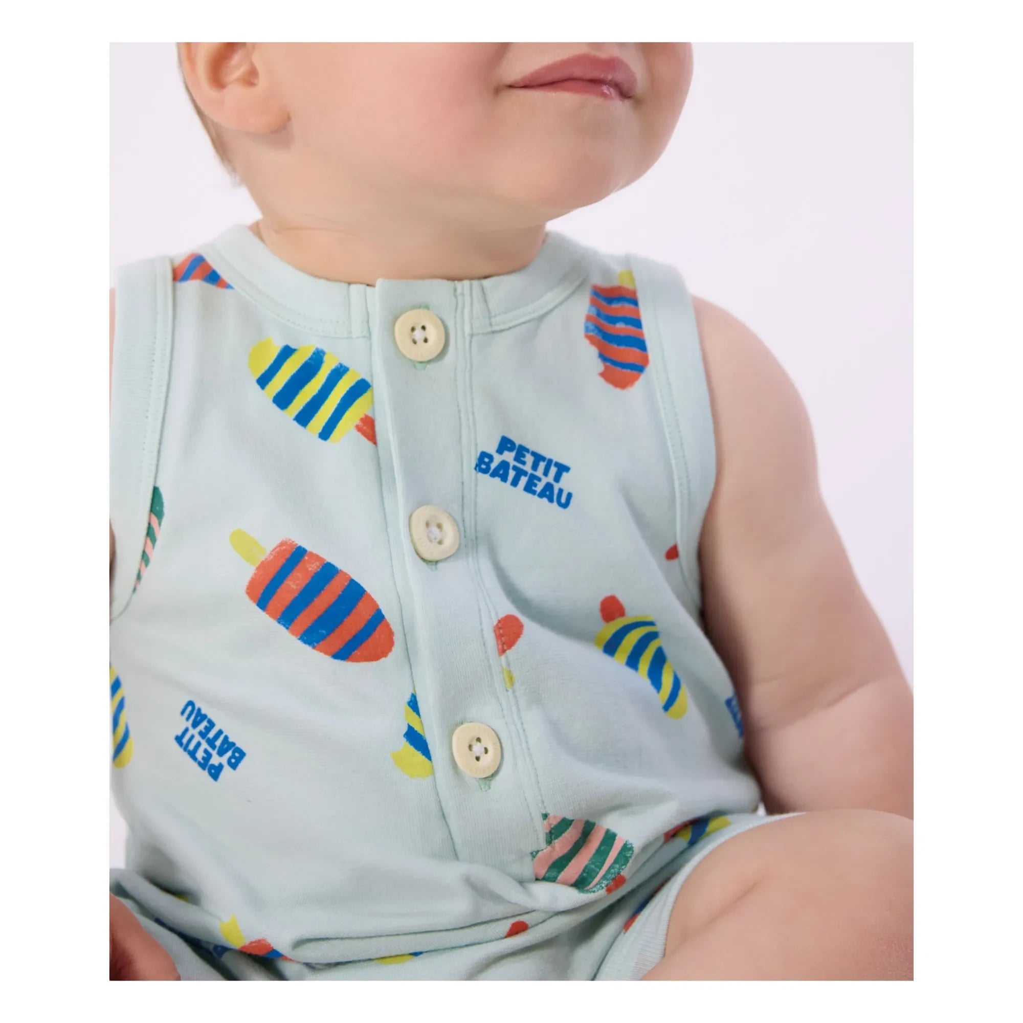 Petit Bateau - Combishort Glaces | Türkis