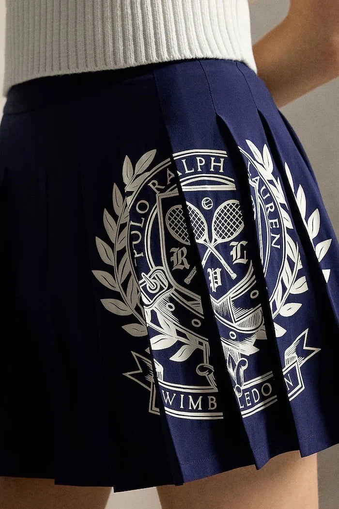 Polo Ralph Lauren pileli şort etek Wimbledon
