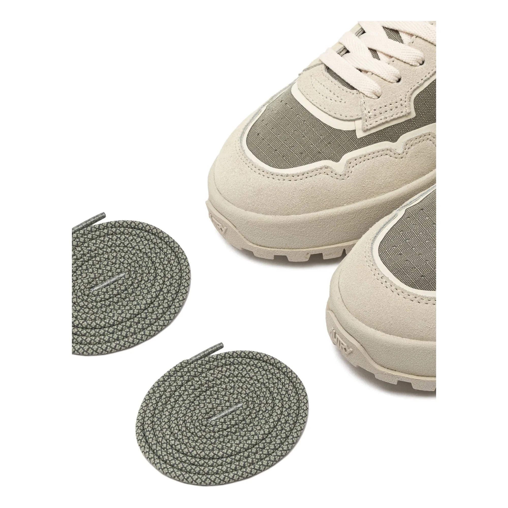 Autry - Wildplace Low Cordura und Wildleder Sneakers | Hellkhaki