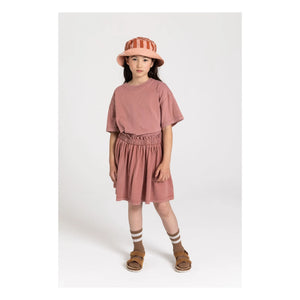 Smallable Kid - Flow Etek Jersey Organik Pamuk | Plum