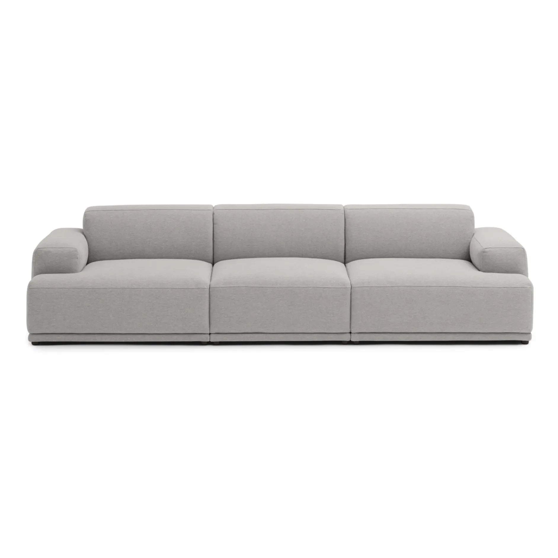 Muuto - Connect Soft 3 Kişilik Koltuk | Açık gri