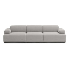 Muuto - Connect Soft 3 Kişilik Koltuk | Açık gri
