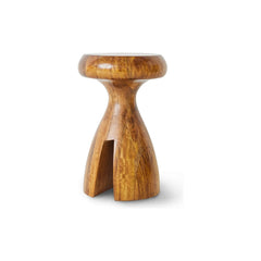 HKliving - Wooden stool | Walnuts