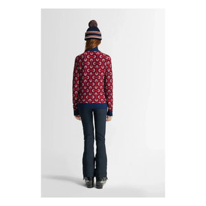 Fusalp - Knit Pill Sweater | Mahogany
