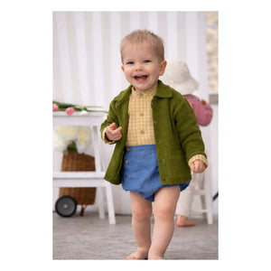 Lililotte - Cardigan Valentin Organic Cotton | Olive