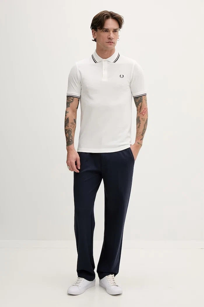 Fred Perry Twin Tipped Shirt Yakalı Pamuklu Tişört