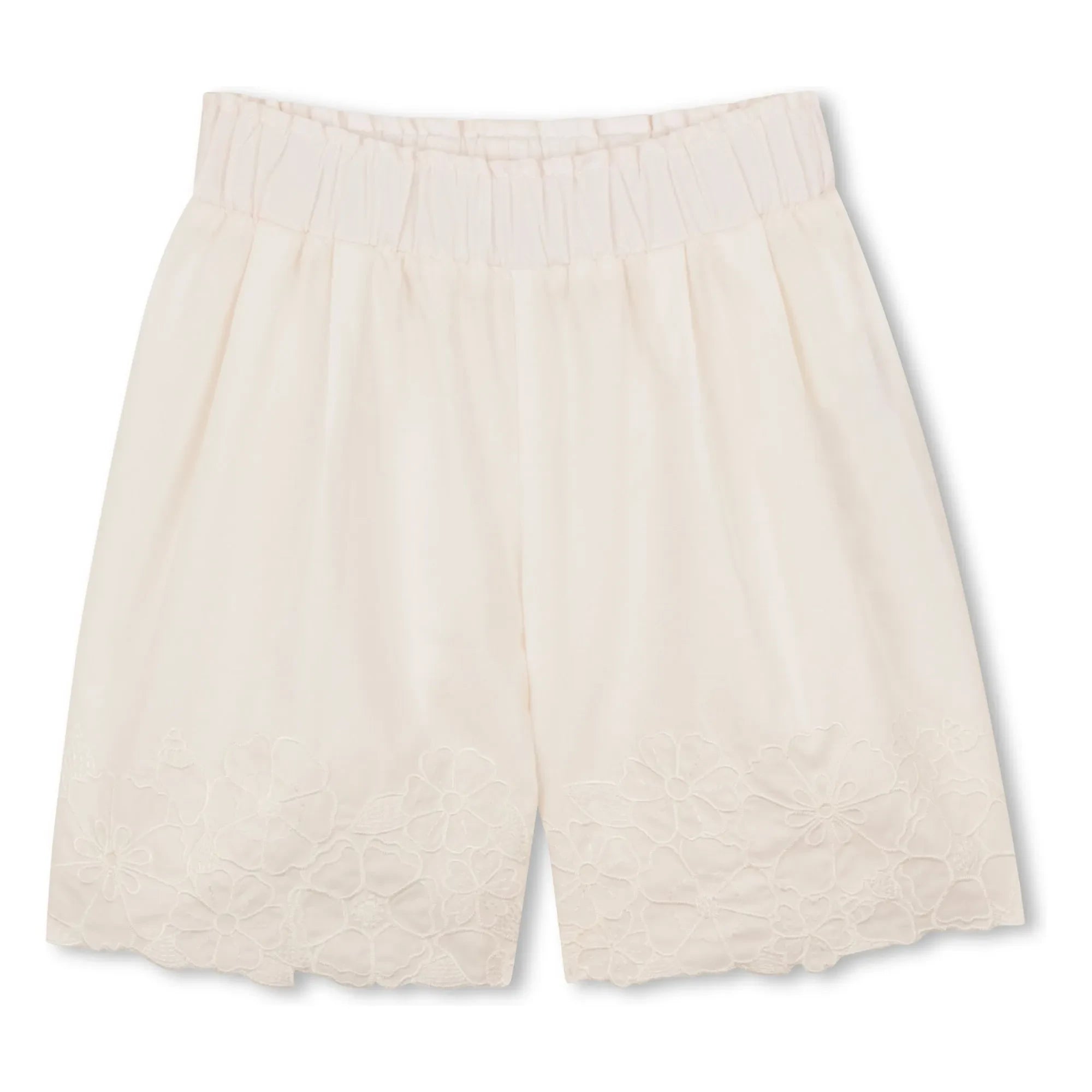 Chloé - Organik Pamuk Poplin Pantolon | Ekru