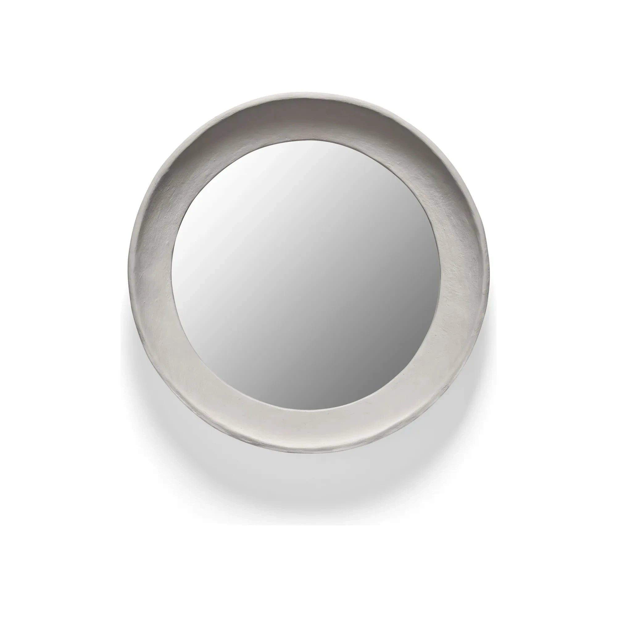 Serax - Earth Papier-Mâché Mirror, Marie Michielssen | White