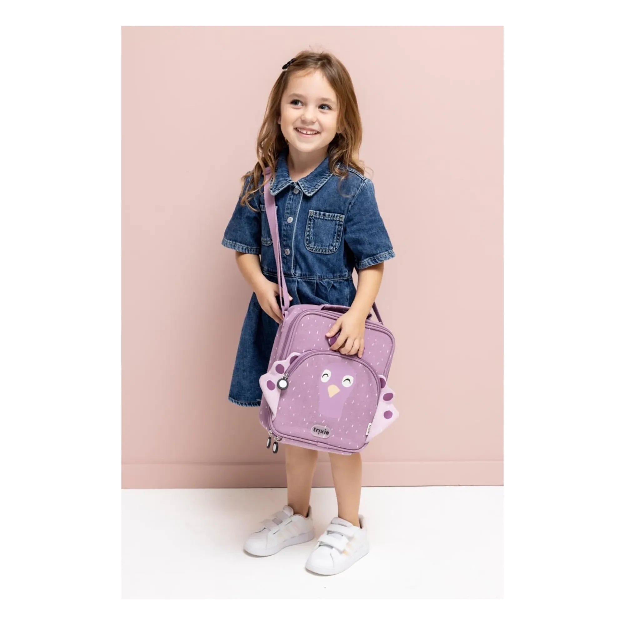 Trixie - Mrs. Peacock Yalıtımlı Öğle Yemeği Çantası | Mor