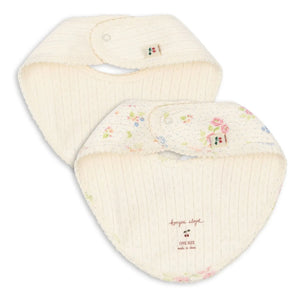 Konges Sløjd - Nonoka bandana önlükler - 2'li Set | Ecru