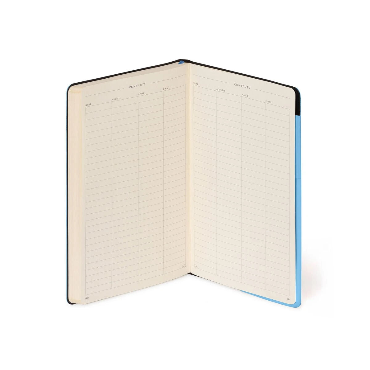 Legami - Retro Mavi - Monokrom Yumuşak Kapaklı Çizgili Defter - Defterim