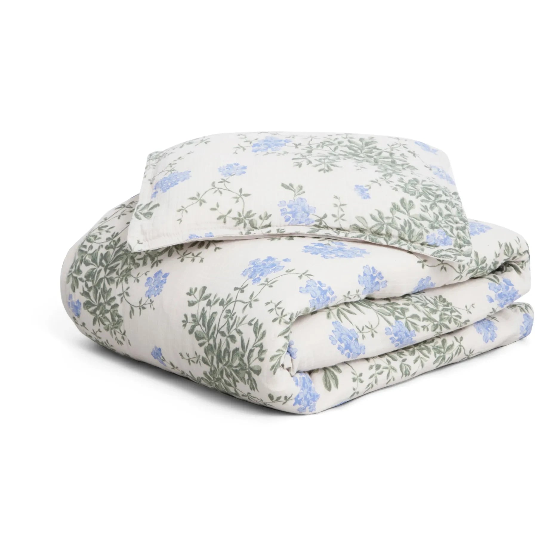 garbo&friends - Plumbago Organic Cotton Duvet Cover Set | Blue