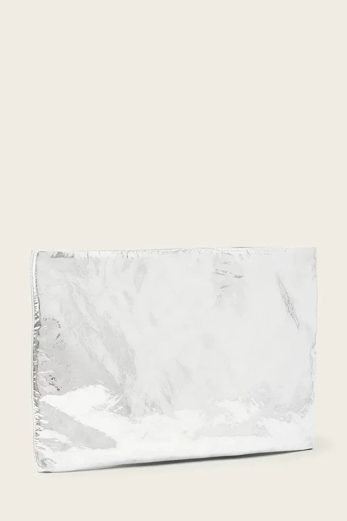 AllSaints kadın deri clutch BETTINA